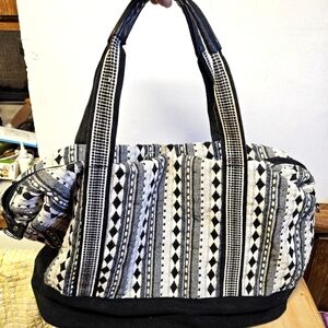 Vintage Unisex Handmade Embroidered Indian Bohemian Tote Bag